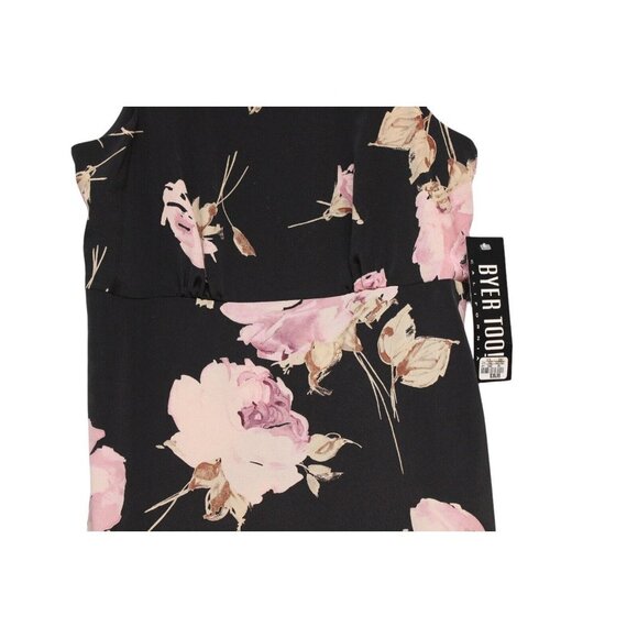 NWT Vintage Y2K Byer Too! Maxi Dress Size 5 Dainty Feminine Floral Grunge 90s - Picture 3 of 15